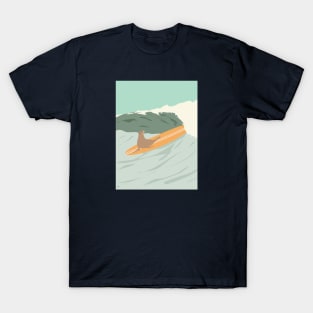 Surfing Sea Lion T-Shirt